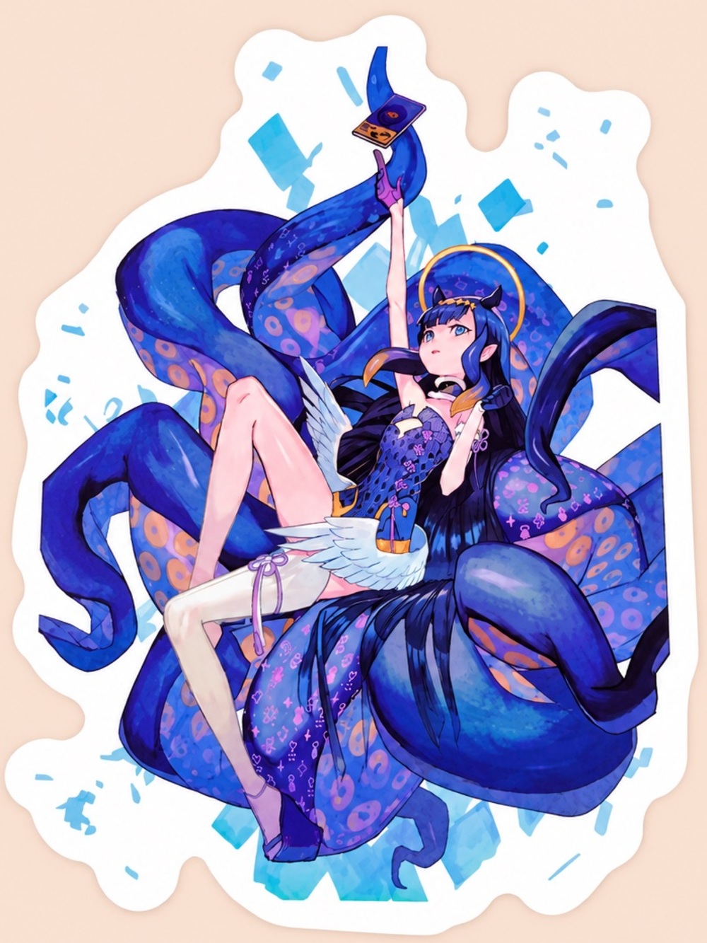Ninomae Ina'nis | Hololive English Myth | VTuber Anime Sticker | 5/$10